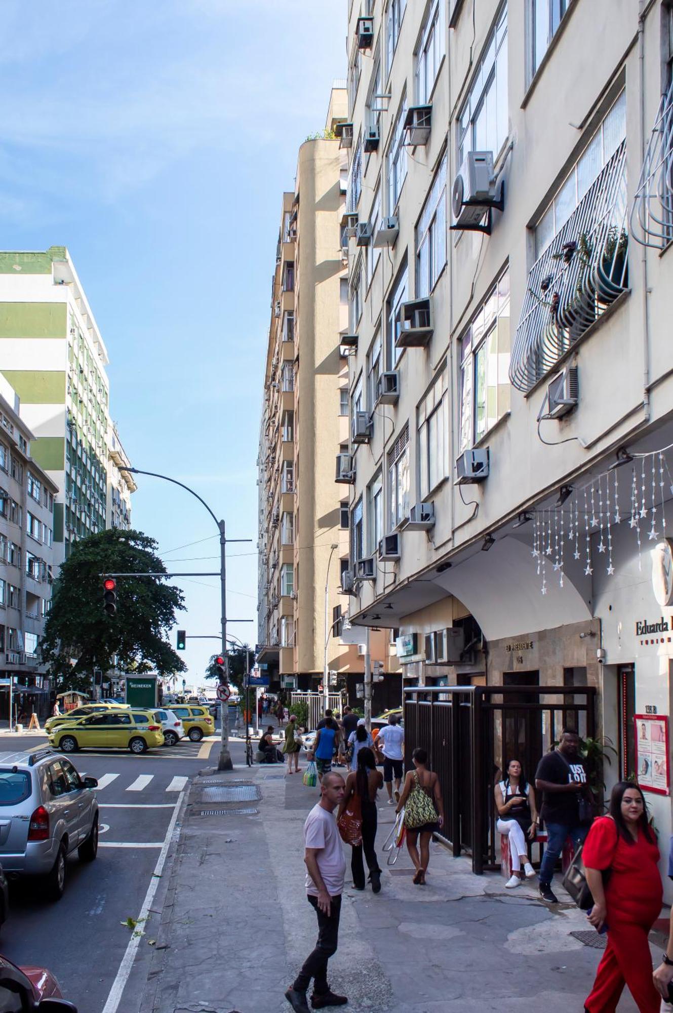 Studio Copacabana: Beachfront Retreat with Modern Comforts Rio de Janeiro Exterior photo
